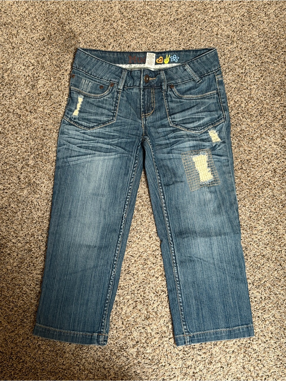 Denim Capris
